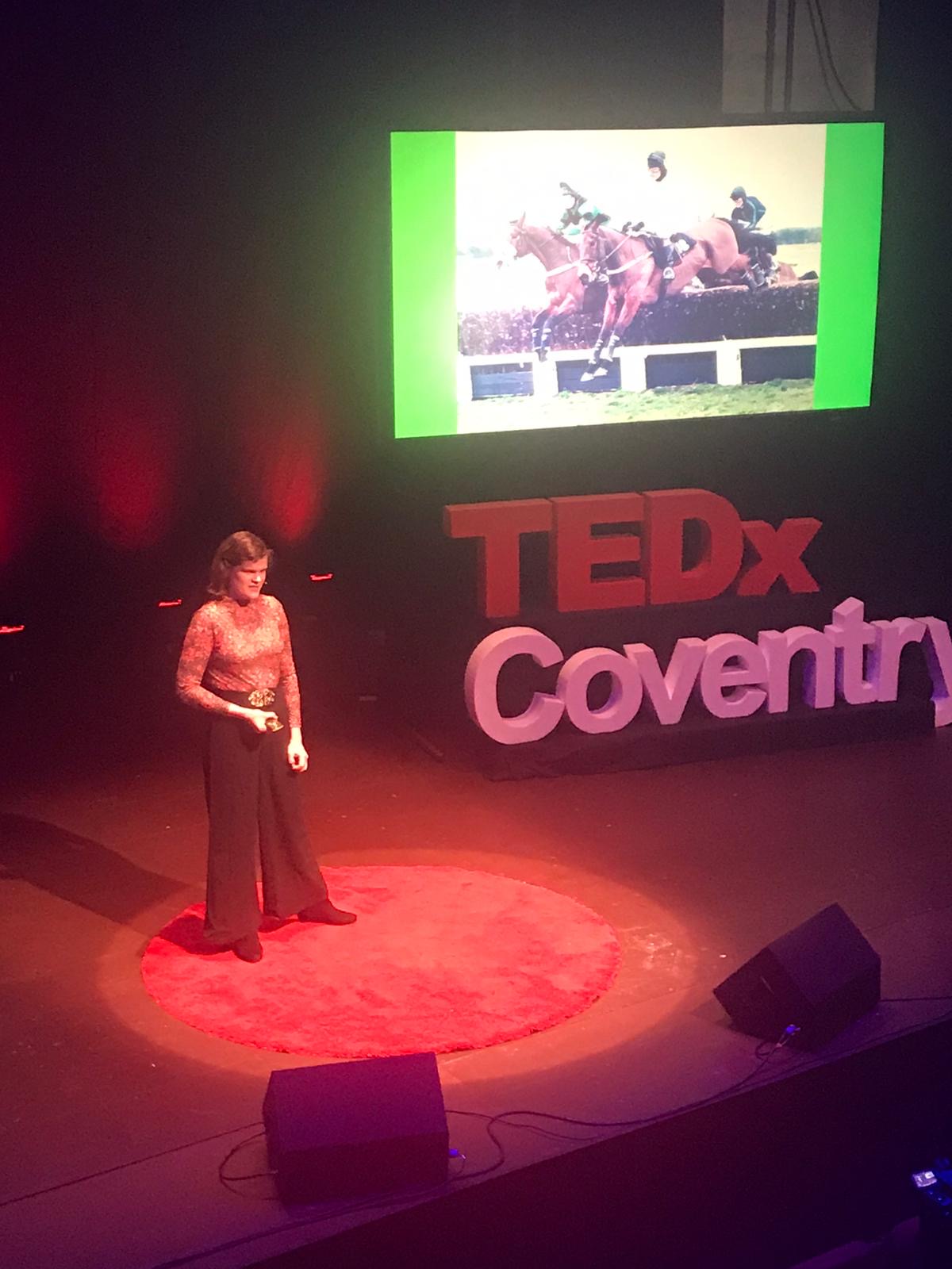 During my talk -- jockey